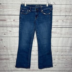 American Eagle Favorite Boyfriend Bootcut Jeans Sz 6 Short!